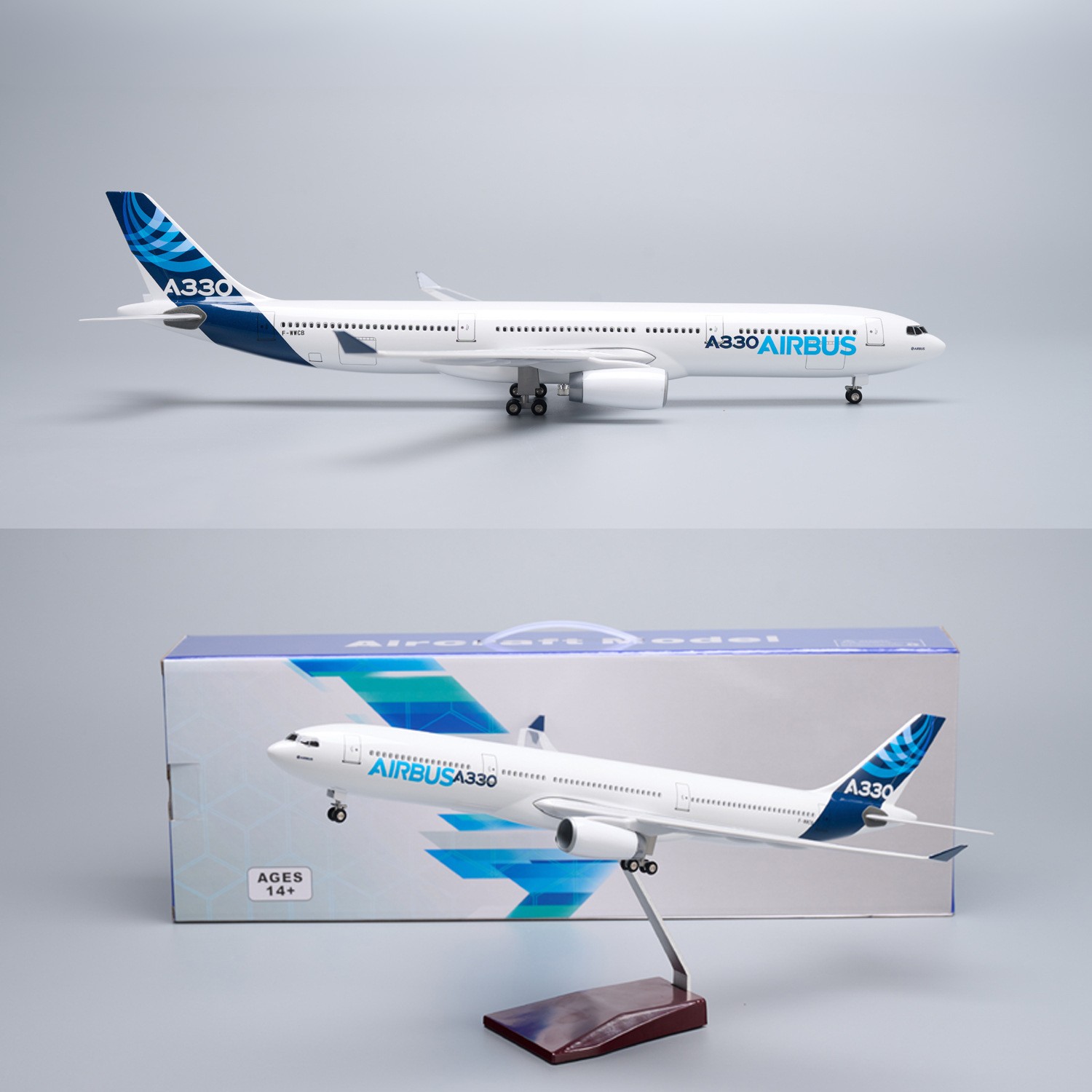 Model Kit Planes - 47cm Large Scale Prototype A330 Resin