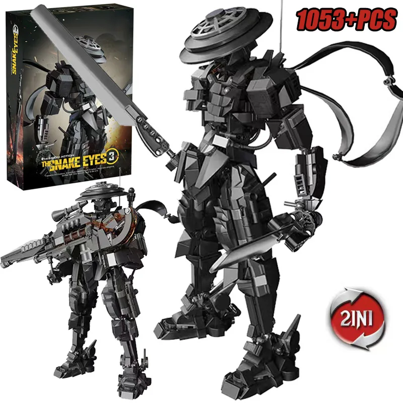 Creative 1053pcs Mech Ninja Wa - Model Kit Ninja 评论和价格