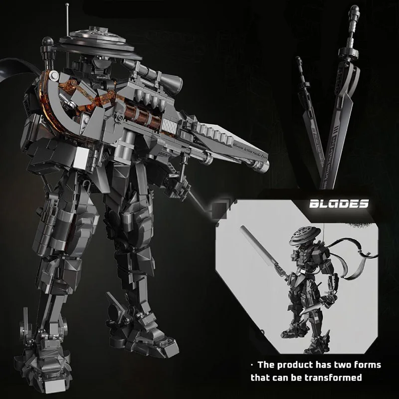 Creative 1053pcs Mech Ninja Wa - Model Kit Ninja 评论和价格